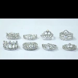 Silver Crown Shaped Ring